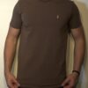 Mocha Brown Polo Ralph Lauren Solid Tshirt