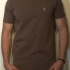 MOCHA BROWN COLOUR TSHIRT POLO RALPH LAUREN